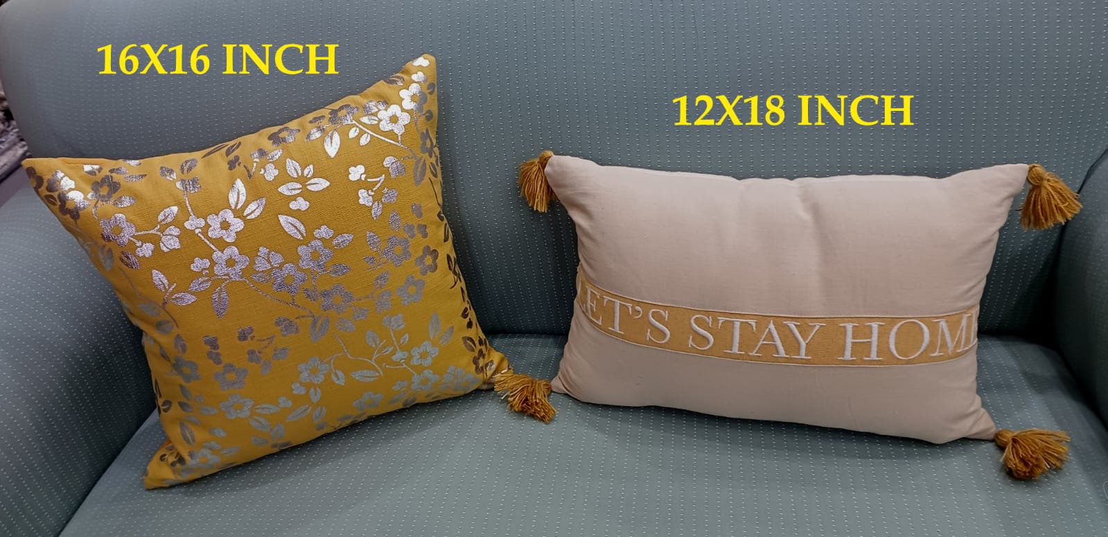 cotton cushion cover - Image 2